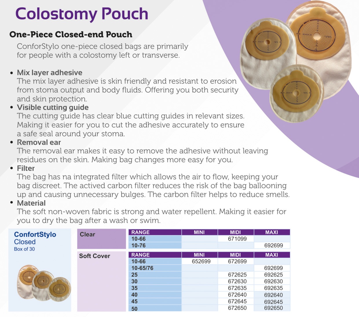 OSTOGEN India Colostomy Pouch